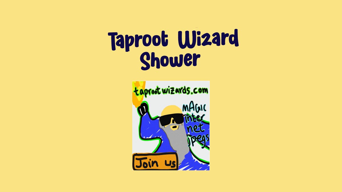 Taproot Wizard Shower | Browser Game